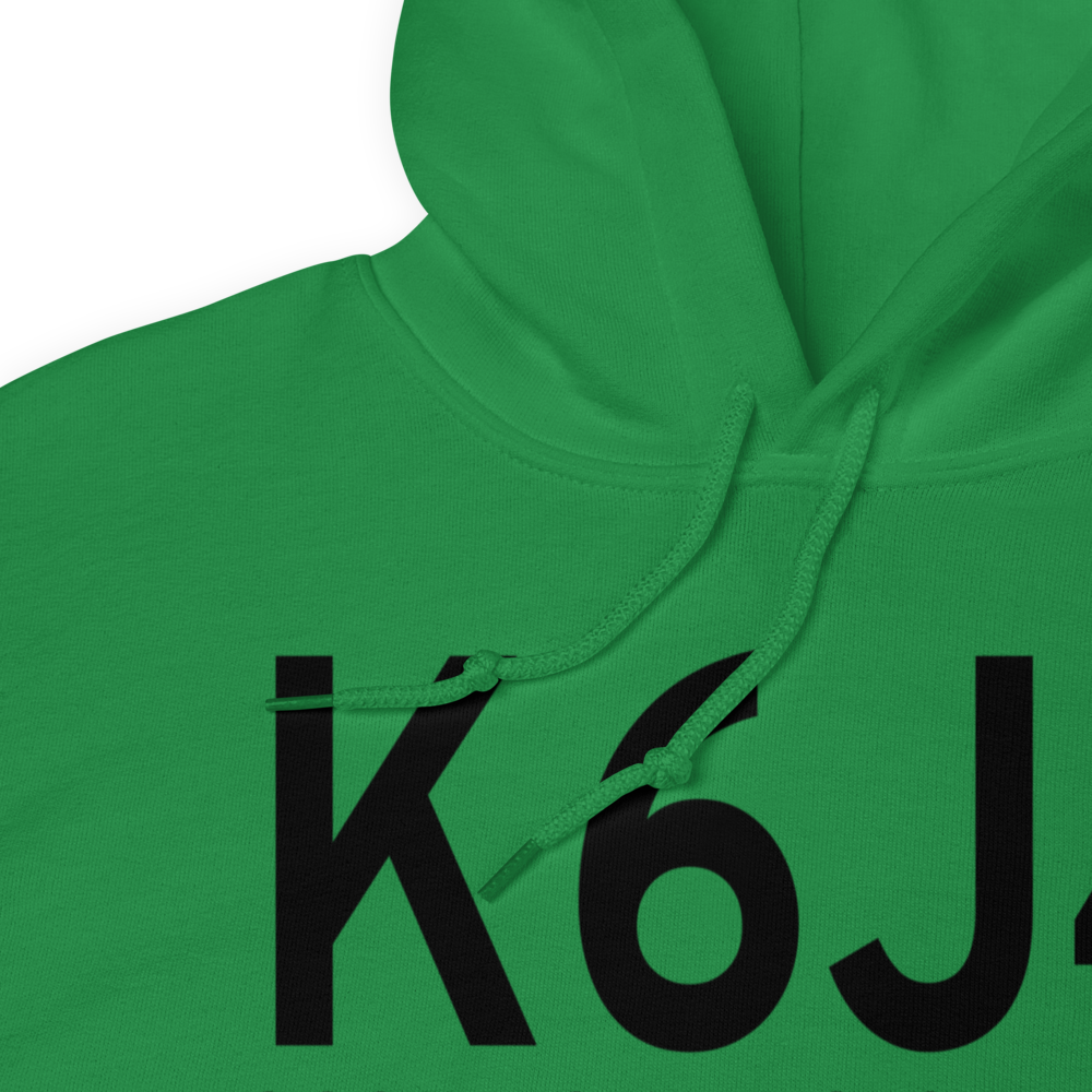 Saluda County Airport (K6J4) ICAO Hoodie Sweatshirt 