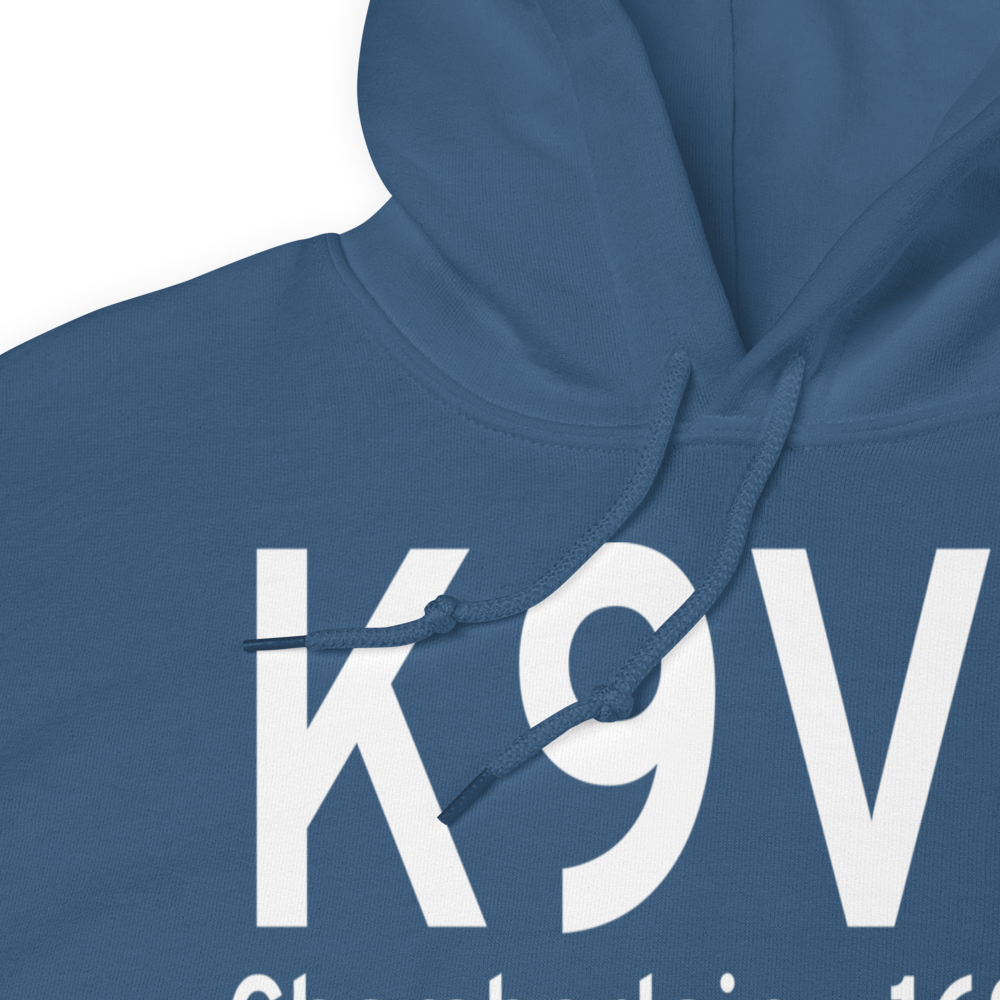 Chamberlain Municipal Airport (K9V9) ICAO Hoodie Sweatshirt 