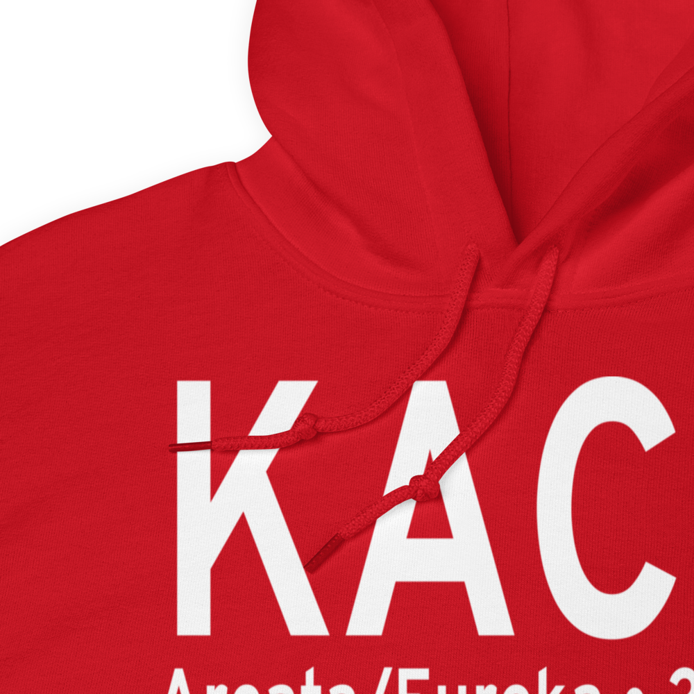 California Redwood Coast-Humboldt County Airport (KACV) ICAO Hoodie Sweatshirt 