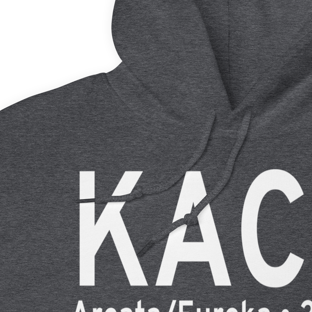 California Redwood Coast-Humboldt County Airport (KACV) ICAO Hoodie Sweatshirt 