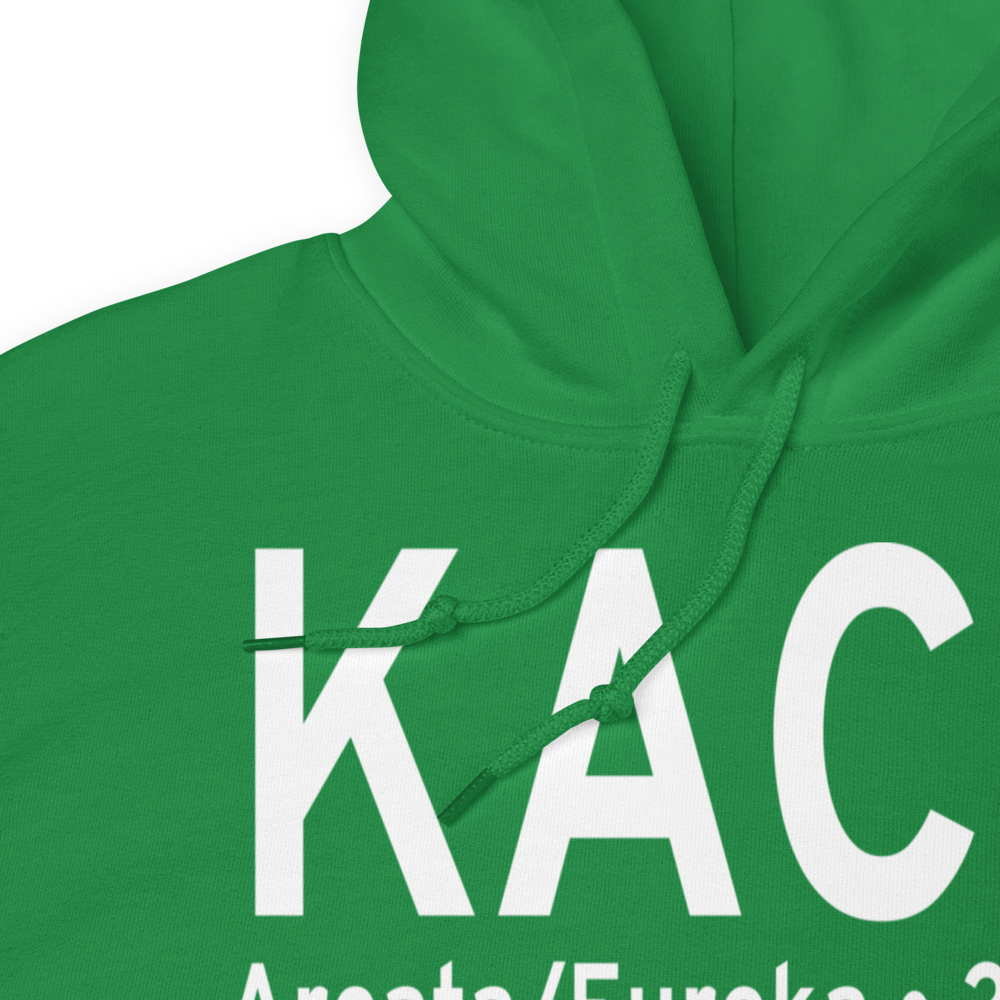 California Redwood Coast-Humboldt County Airport (KACV) ICAO Hoodie Sweatshirt 