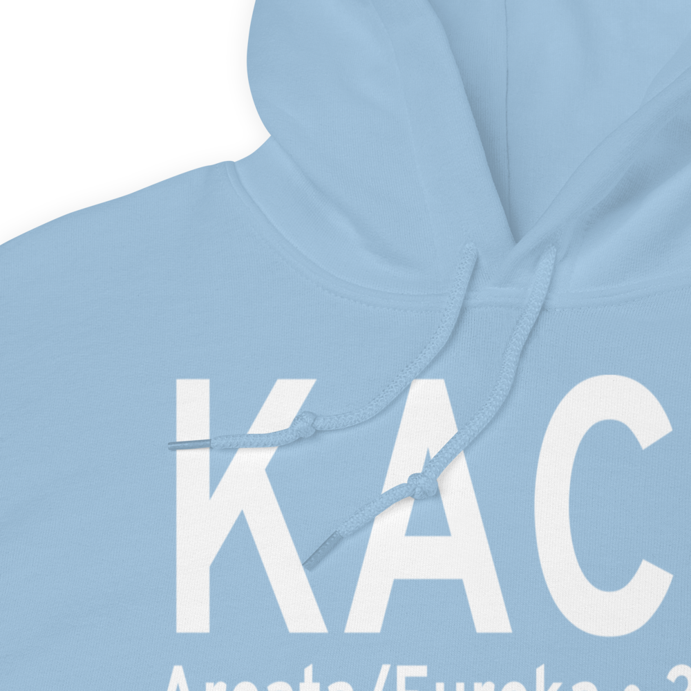 California Redwood Coast-Humboldt County Airport (KACV) ICAO Hoodie Sweatshirt 