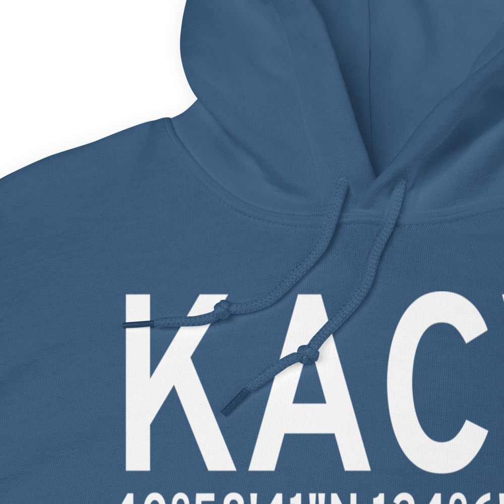 California Redwood Coast-Humboldt County Airport (KACV) ICAO Hoodie Sweatshirt 