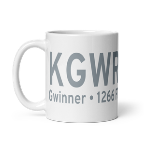 Gwinner Roger Melroe Field (KGWR) ICAO Mug