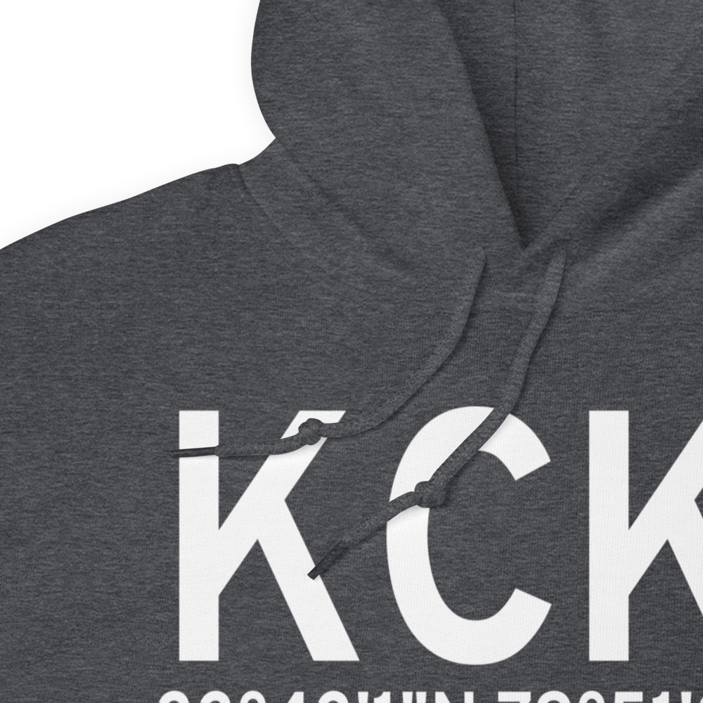 Williamsburg Regional Airport (KCKI) ICAO Hoodie Sweatshirt 
