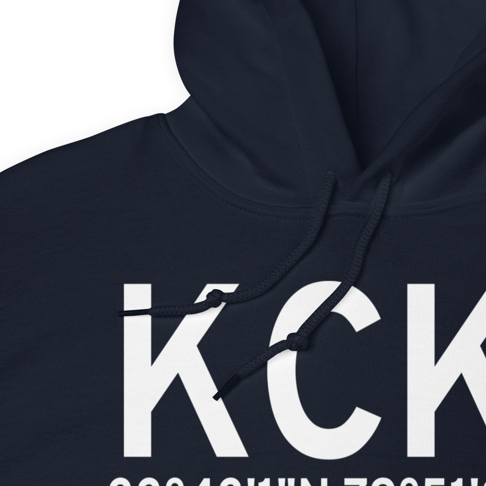 Williamsburg Regional Airport (KCKI) ICAO Hoodie Sweatshirt 