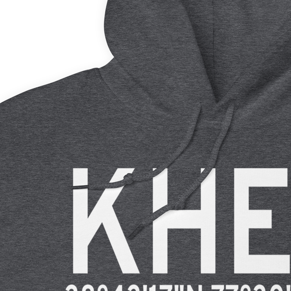 Manassas Regional Airport/Harry P. Davis Field (KHEF) ICAO Hoodie Sweatshirt 