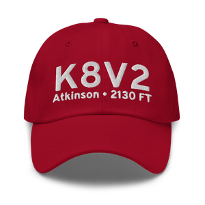 Stuart Atkinson Municipal Airport (K8V2) ICAO Hat