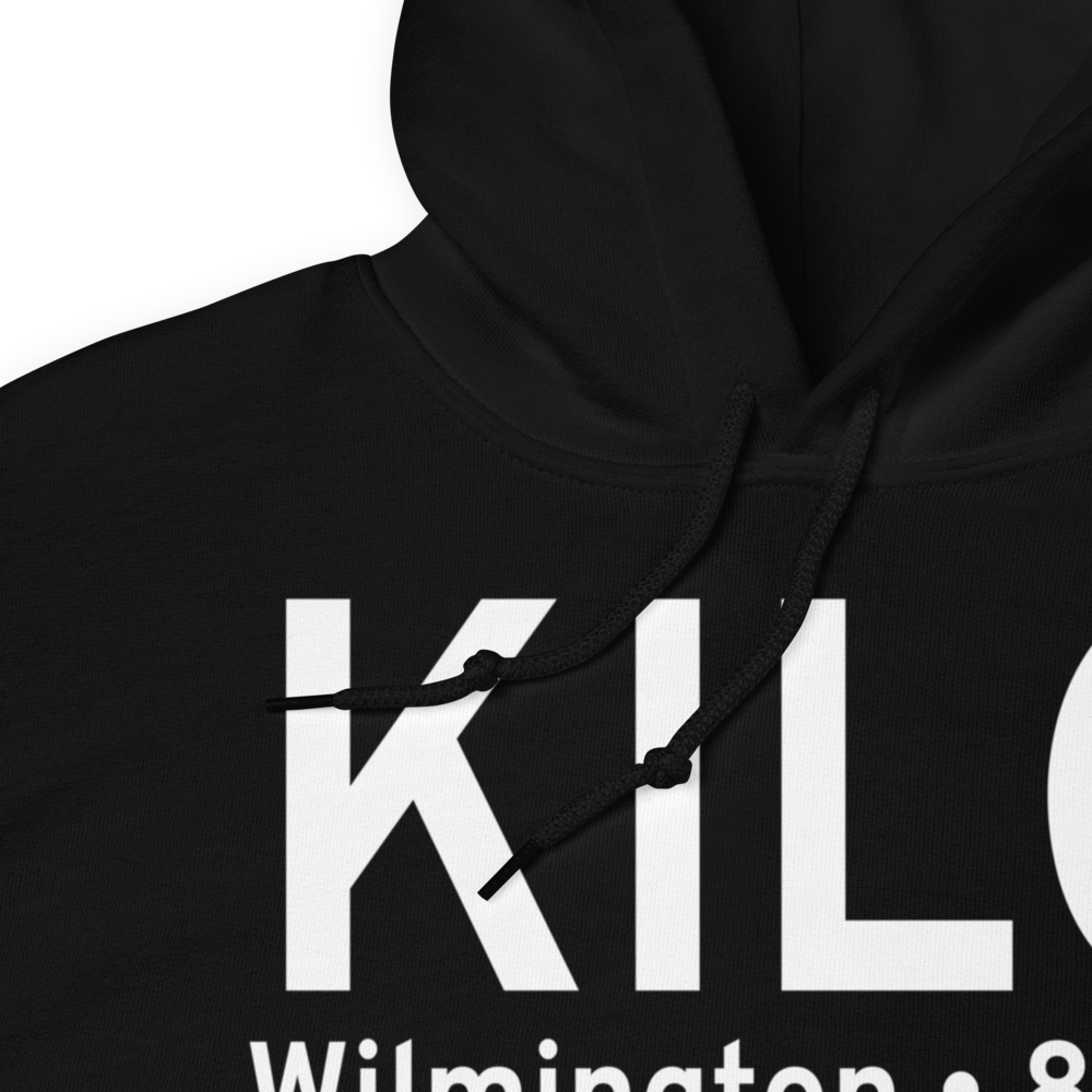 New Castle Airport (KILG) ICAO Hoodie Sweatshirt 