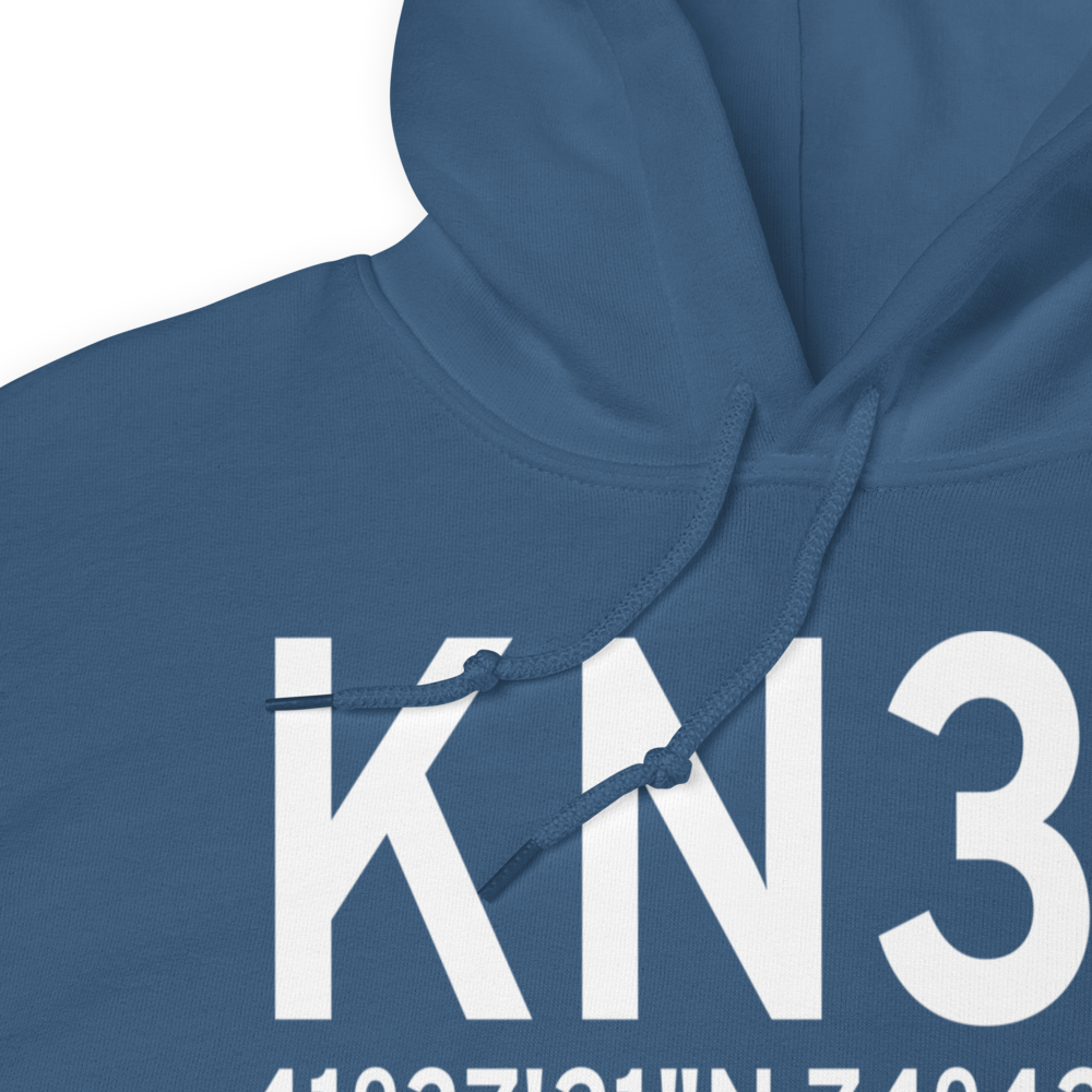 Monticello Airport (KN37) ICAO Hoodie Sweatshirt 