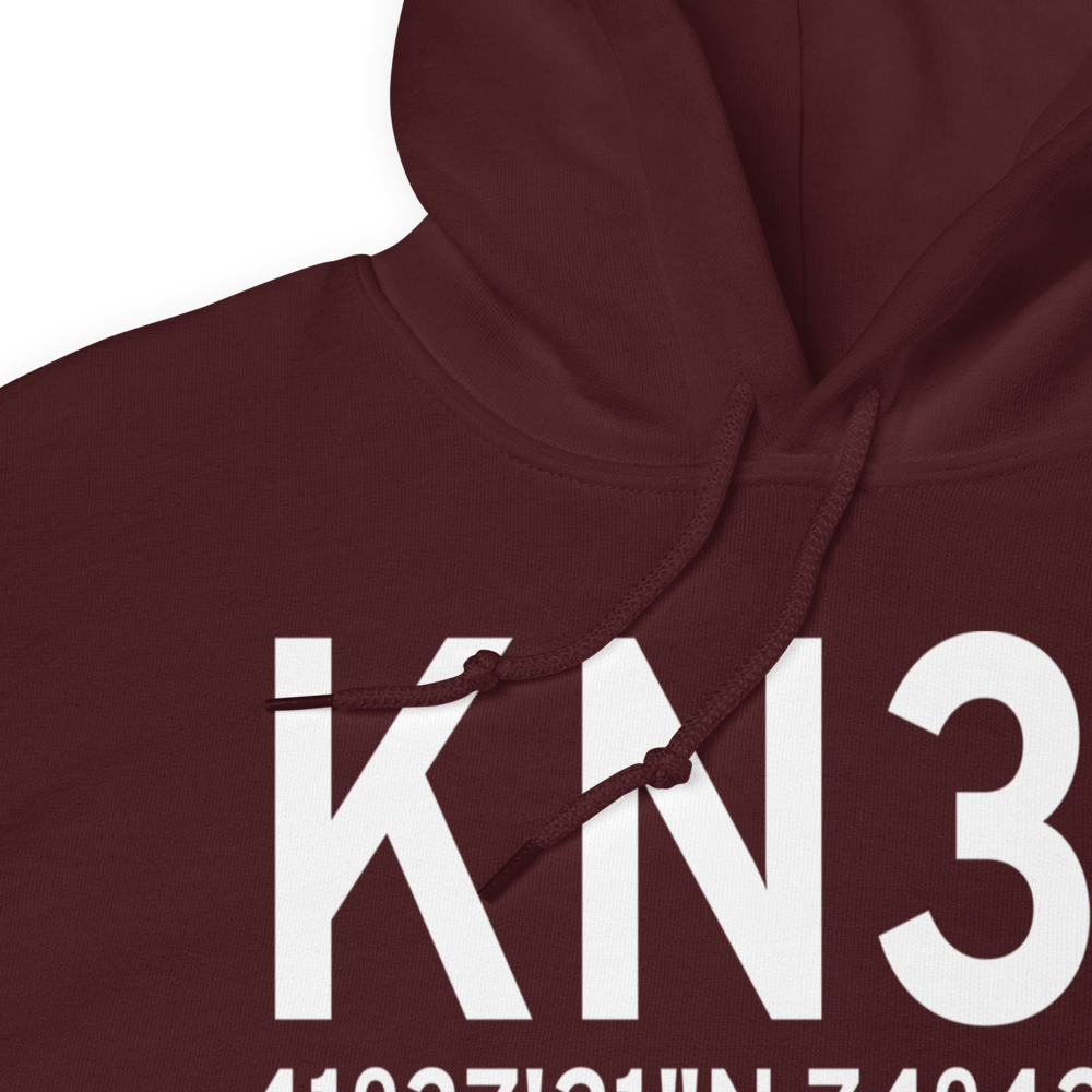 Monticello Airport (KN37) ICAO Hoodie Sweatshirt 