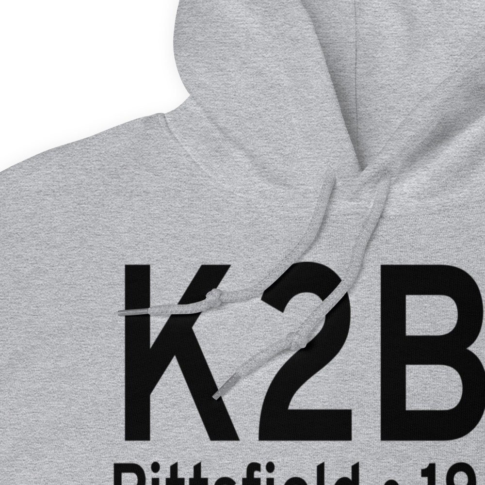 Pittsfield Municipal Airport (K2B7) ICAO Hoodie Sweatshirt 