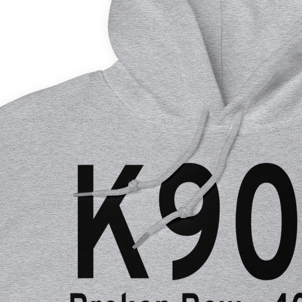 Broken Bow Airport (K90F) ICAO Hoodie Sweatshirt 