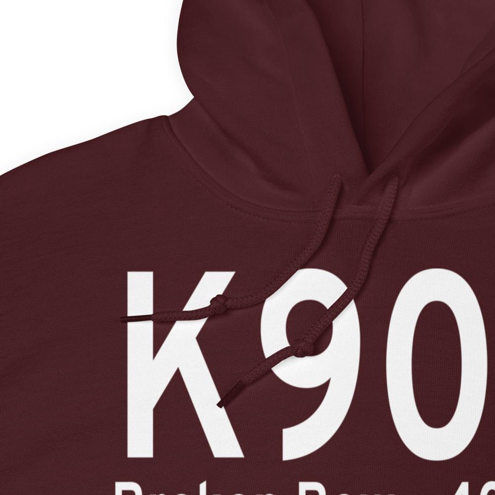 Broken Bow Airport (K90F) ICAO Hoodie Sweatshirt 