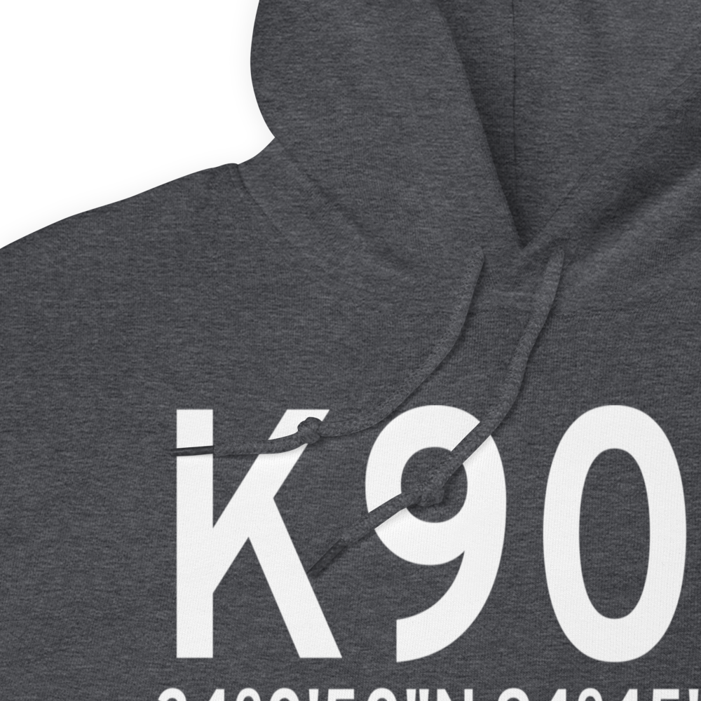Broken Bow Airport (K90F) ICAO Hoodie Sweatshirt 