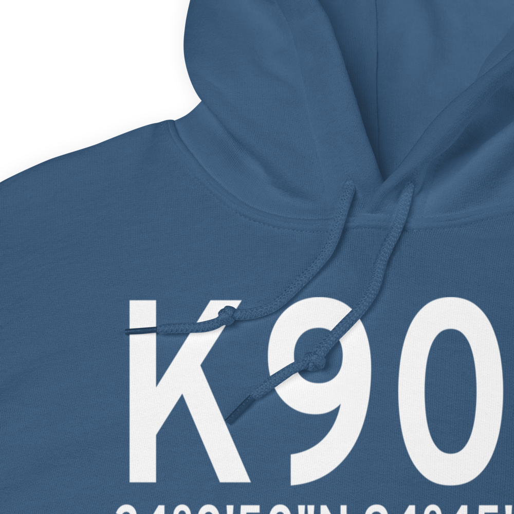 Broken Bow Airport (K90F) ICAO Hoodie Sweatshirt 