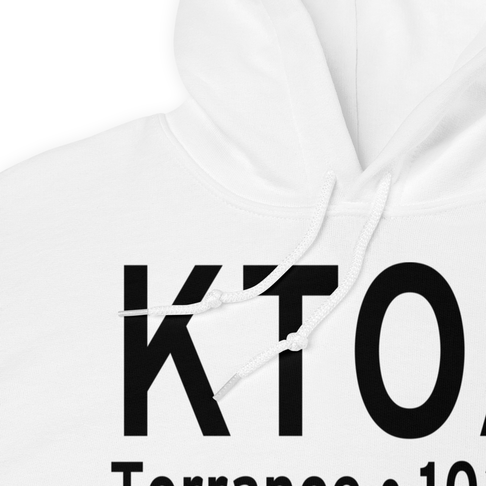Zamperini Field (KTOA) ICAO Hoodie Sweatshirt 