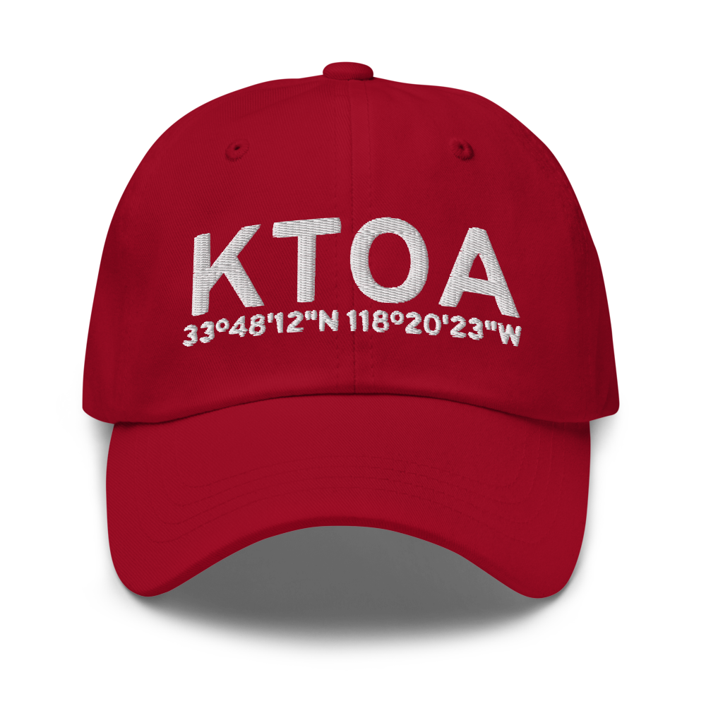 Zamperini Field (KTOA) ICAO Hat 