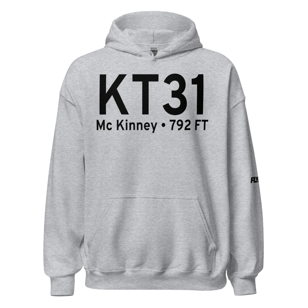 Aero Country Airport (KT31) ICAO Hoodie Sweatshirt 