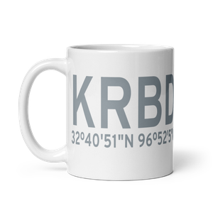 Dallas Executive Airport (KRBD) ICAO Mug