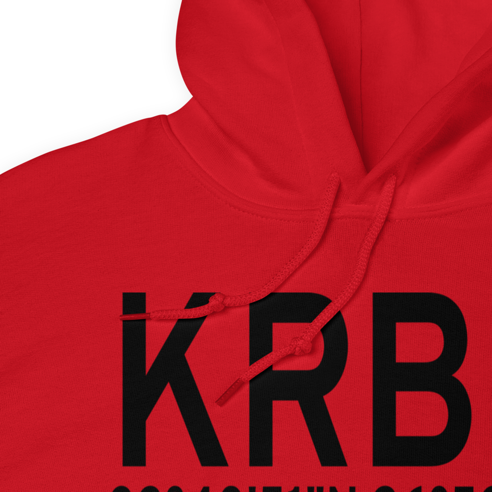 Dallas Executive Airport (KRBD) ICAO Hoodie Sweatshirt 
