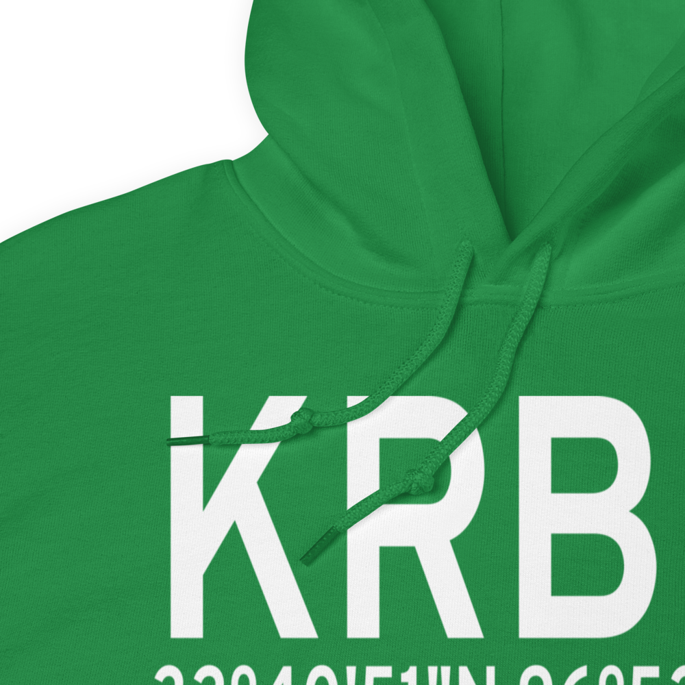 Dallas Executive Airport (KRBD) ICAO Hoodie Sweatshirt 