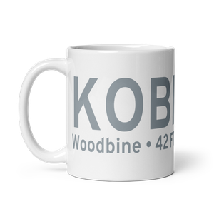 Woodbine Municipal Airport (KOBI) ICAO Mug
