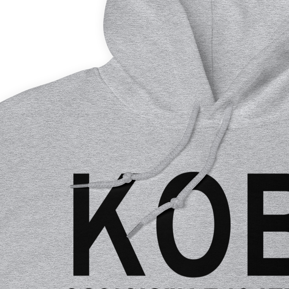 Woodbine Municipal Airport (KOBI) ICAO Hoodie Sweatshirt 