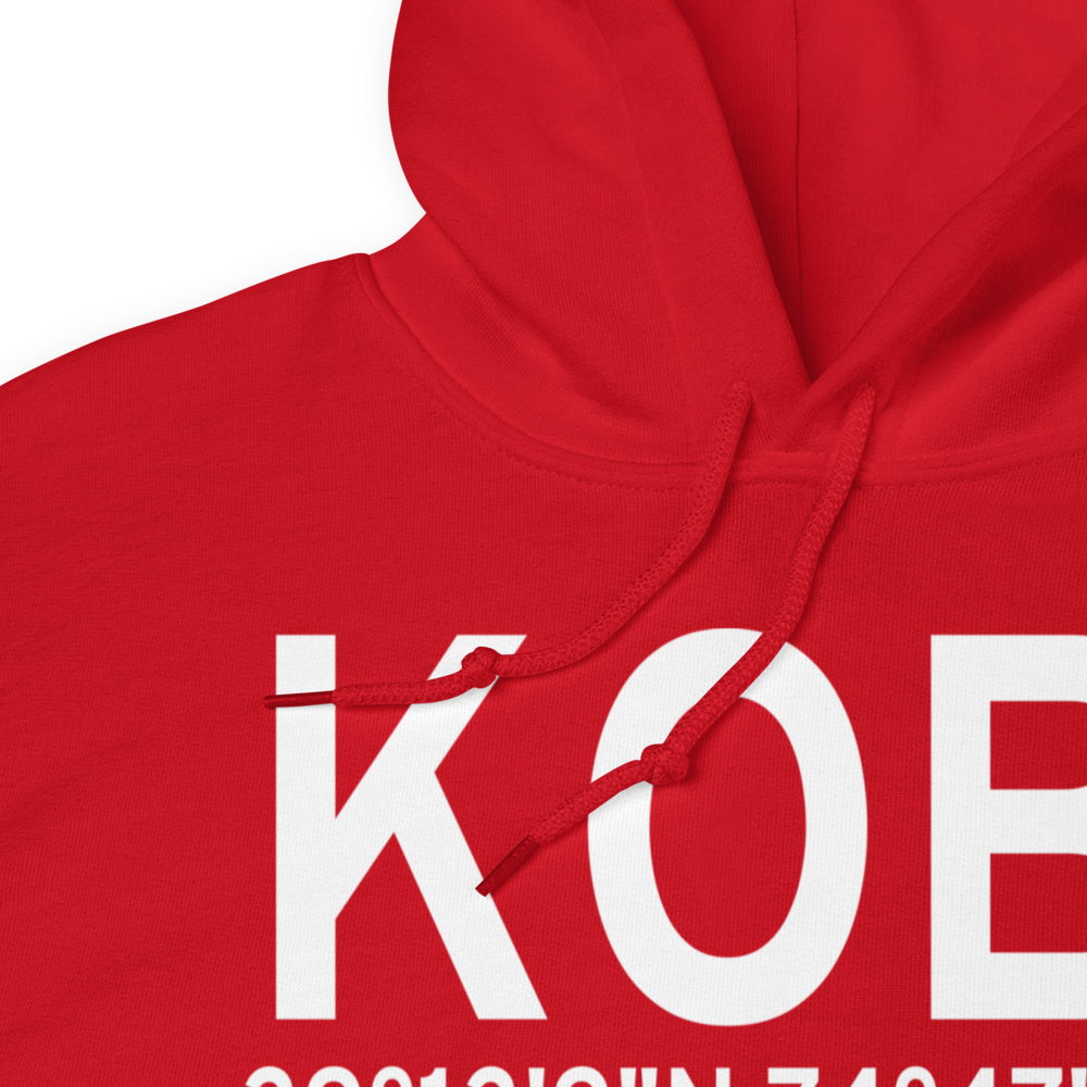 Woodbine Municipal Airport (KOBI) ICAO Hoodie Sweatshirt 