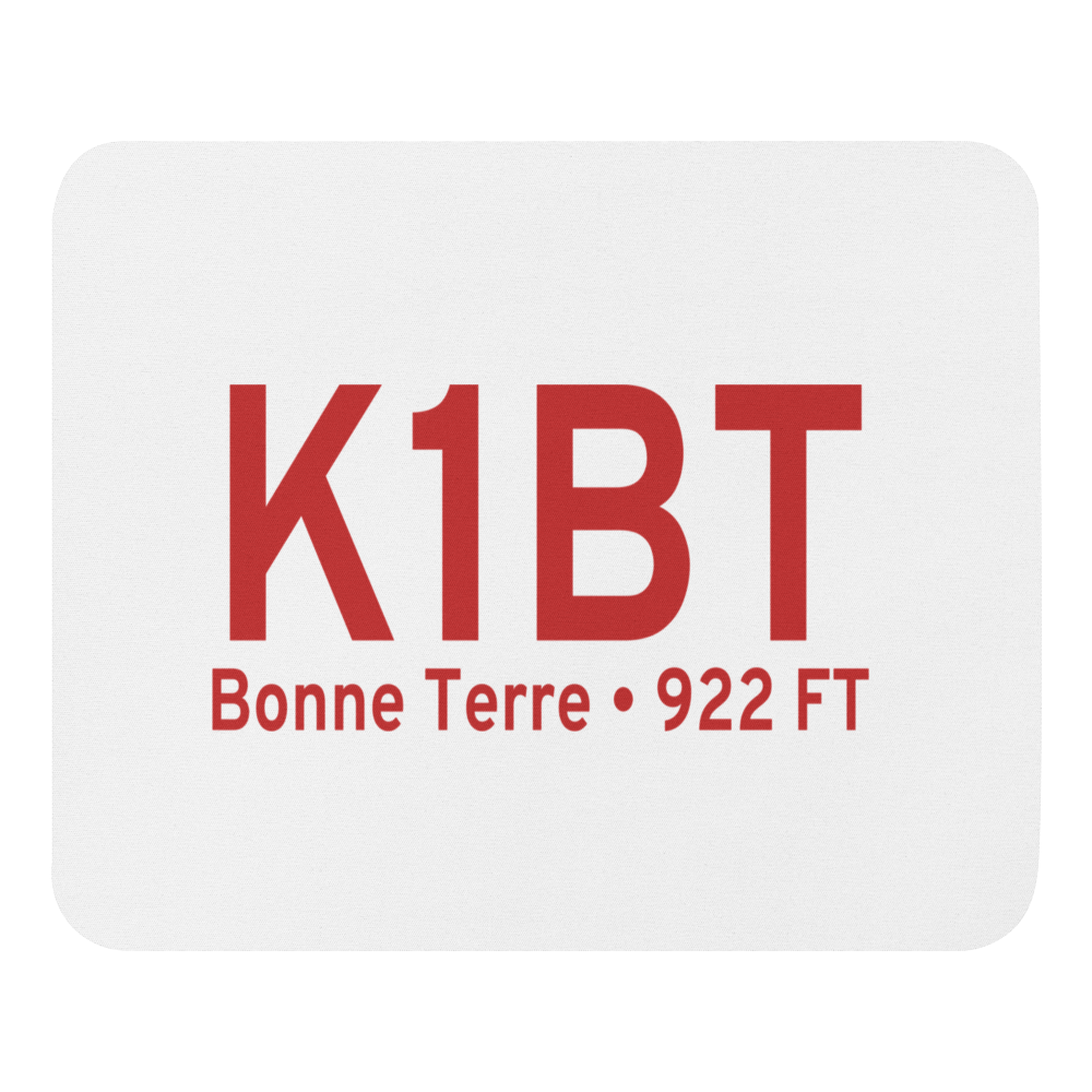 Bonne Terre Municipal Airport (K1BT) ICAO  Mouse Pad 