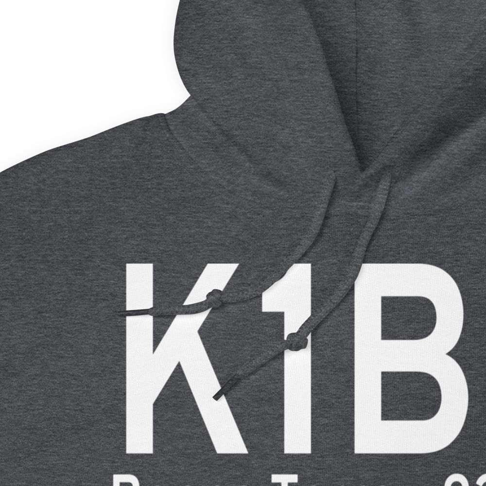 Bonne Terre Municipal Airport (K1BT) ICAO Hoodie Sweatshirt 
