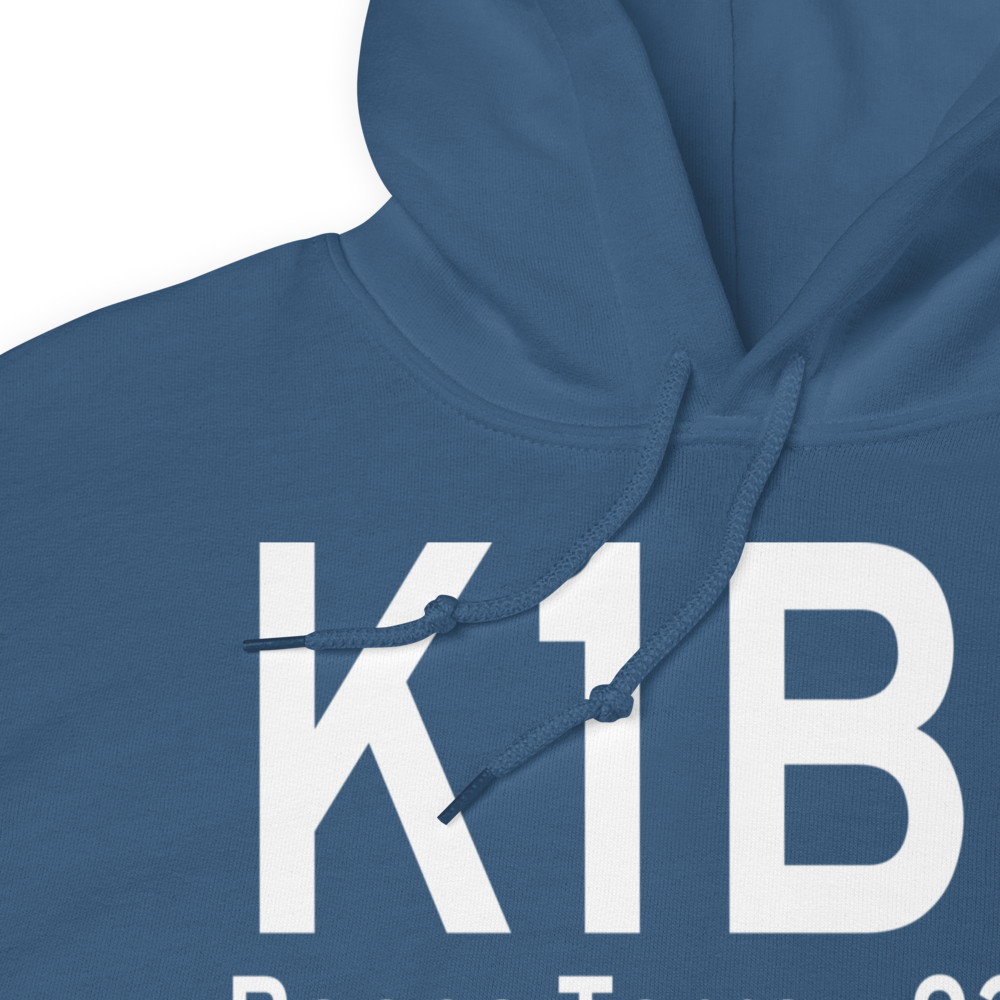 Bonne Terre Municipal Airport (K1BT) ICAO Hoodie Sweatshirt 