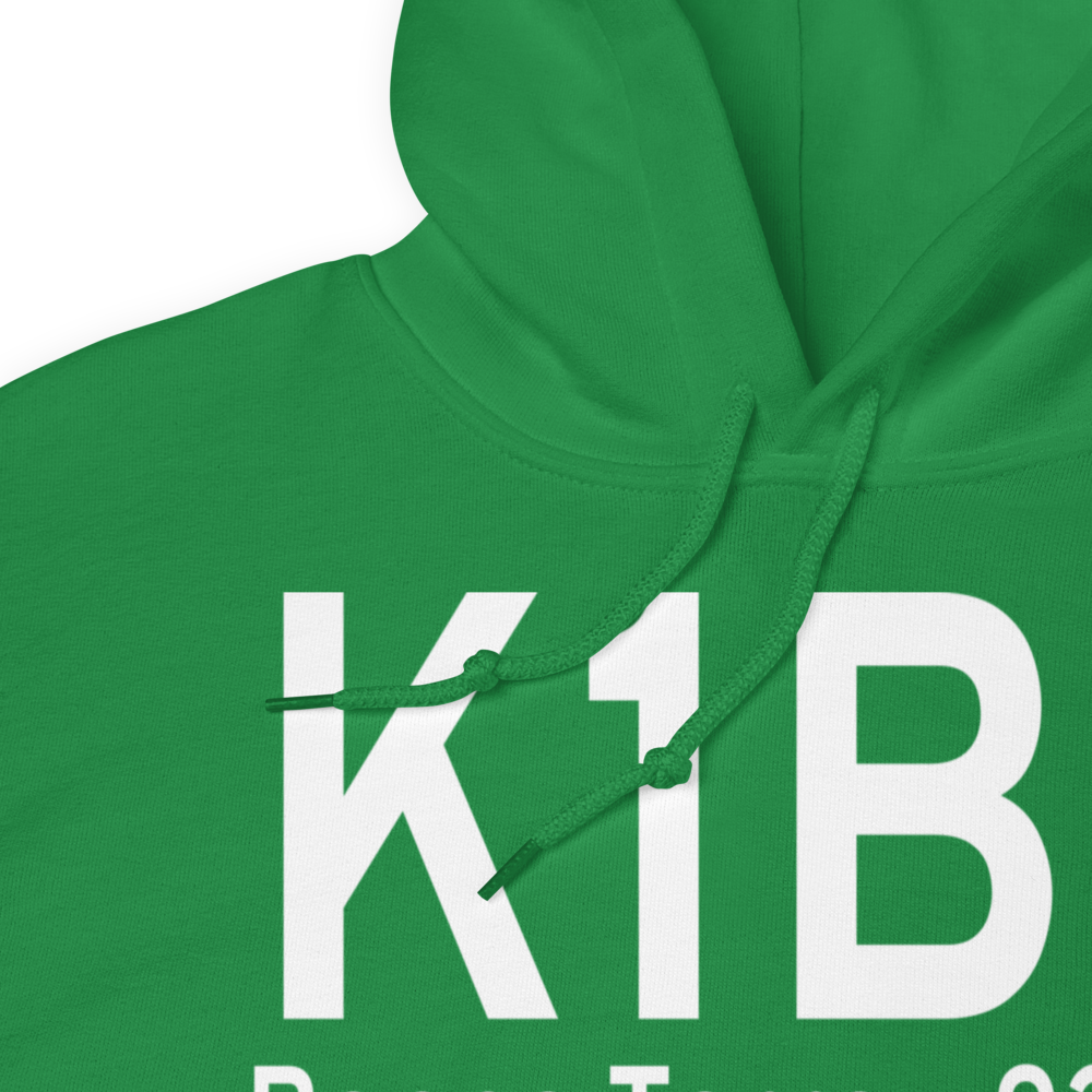 Bonne Terre Municipal Airport (K1BT) ICAO Hoodie Sweatshirt 