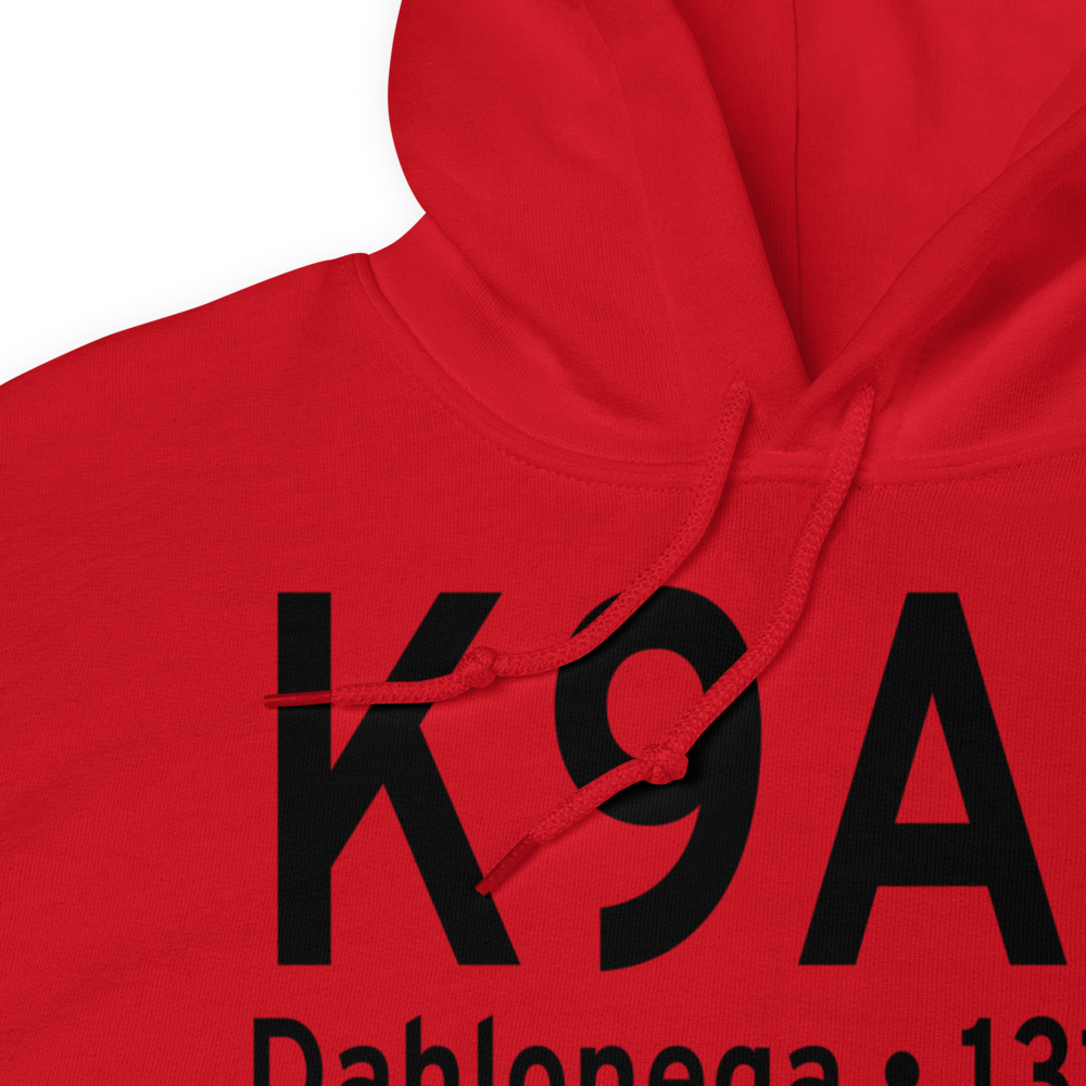 Lumpkin County Wimpys Airport (K9A0) ICAO Hoodie Sweatshirt 