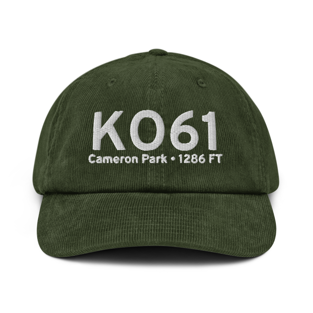 Cameron Park Airport (KO61) ICAO Hat 