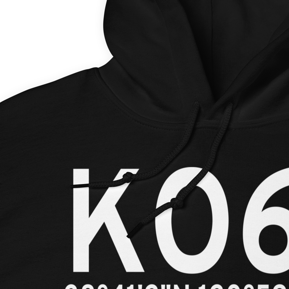 Cameron Park Airport (KO61) ICAO Hoodie Sweatshirt 
