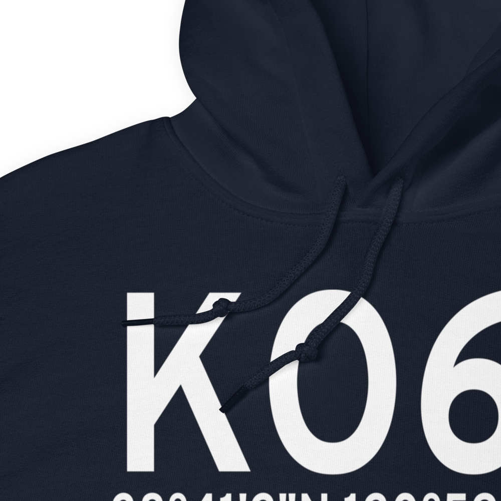 Cameron Park Airport (KO61) ICAO Hoodie Sweatshirt 