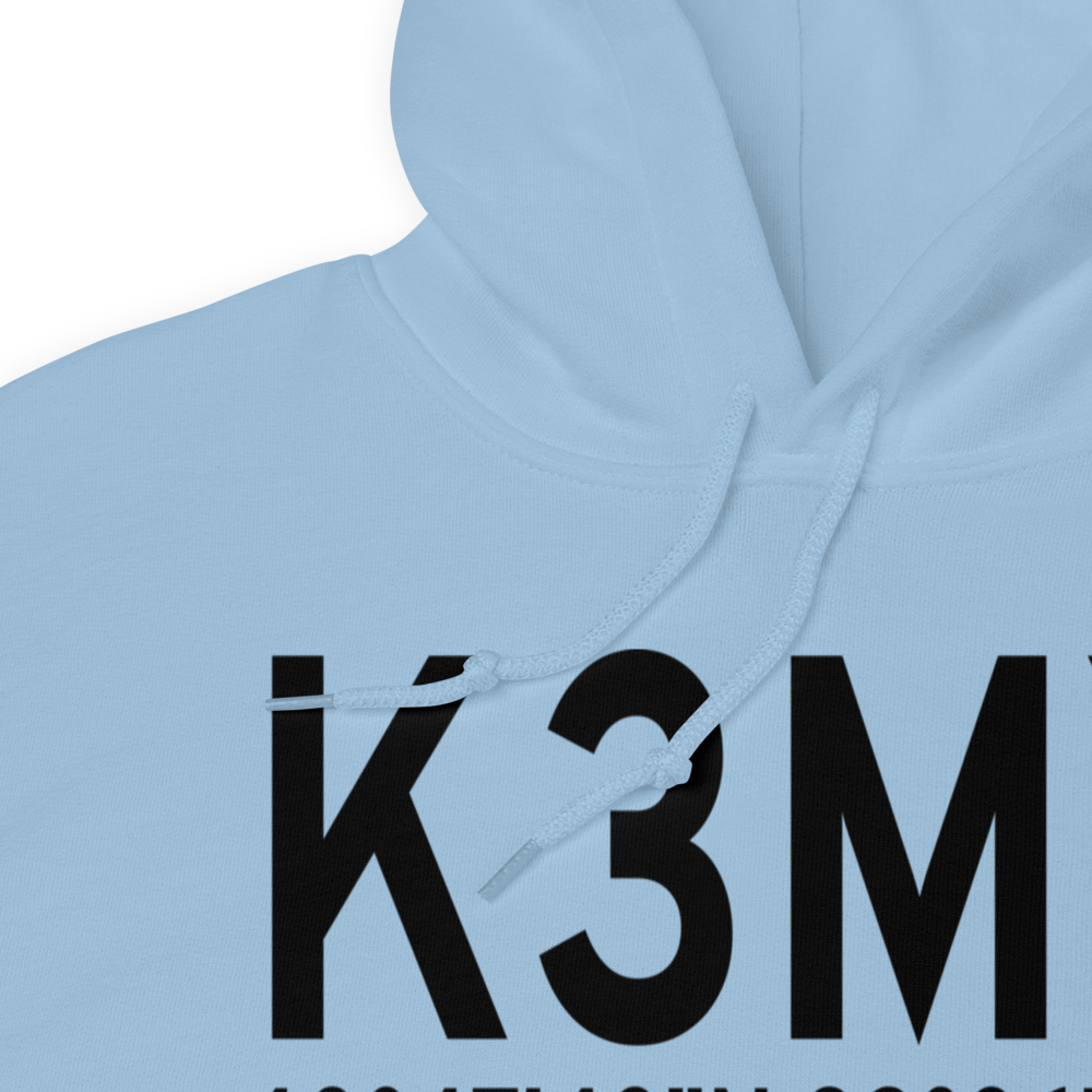 Mount Hawley Auxiliary Airport (K3MY) ICAO Hoodie Sweatshirt 