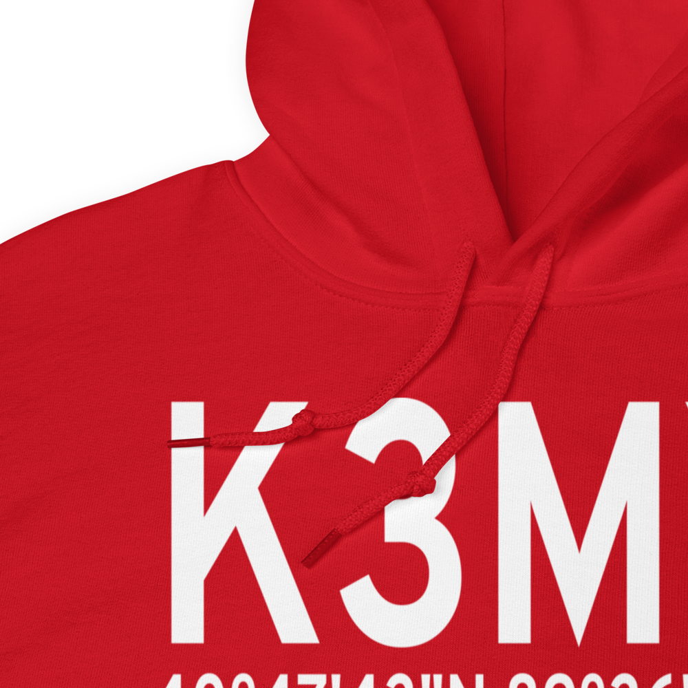 Mount Hawley Auxiliary Airport (K3MY) ICAO Hoodie Sweatshirt 