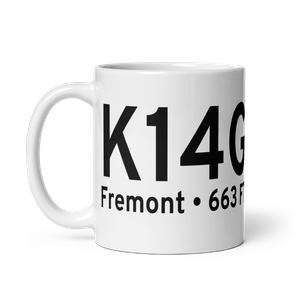 Fremont Airport (K14G) ICAO Mug