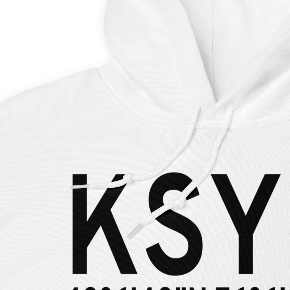 Syracuse Hancock International Airport (KSYR) ICAO Hoodie Sweatshirt 