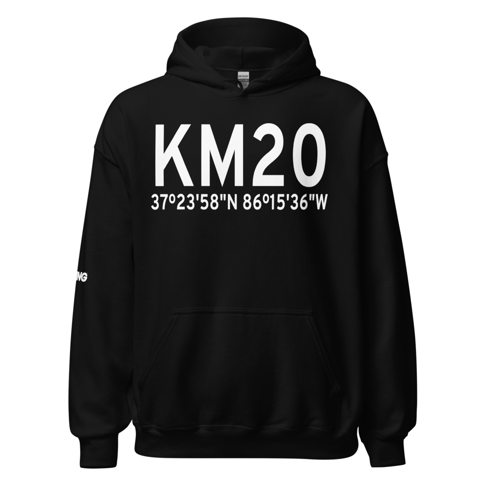 Grayson County Airport (KM20) ICAO Hoodie Sweatshirt 