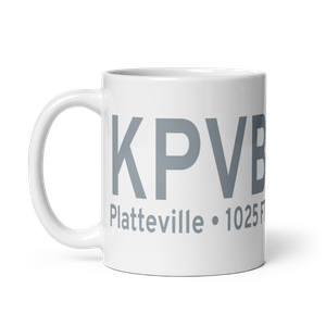 Platteville Municipal Airport (KPVB) ICAO Mug