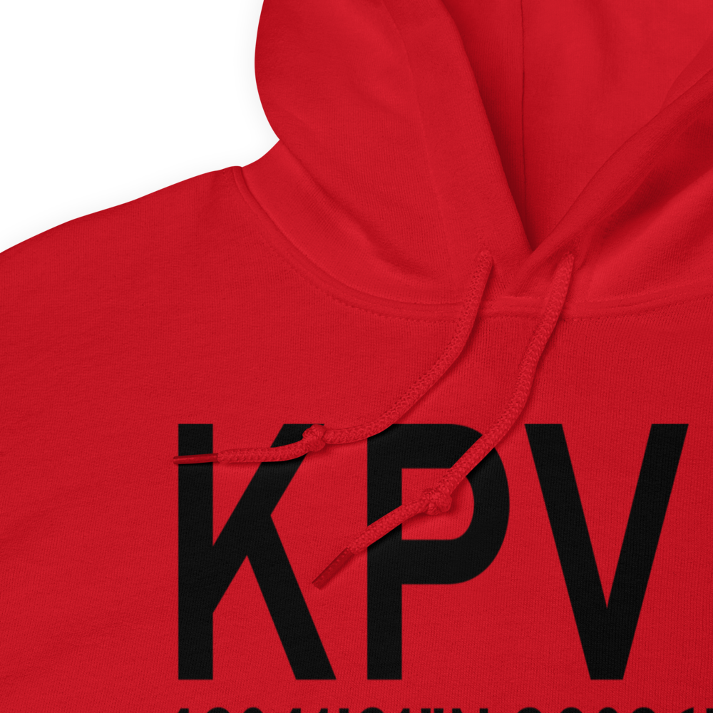 Platteville Municipal Airport (KPVB) ICAO Hoodie Sweatshirt 