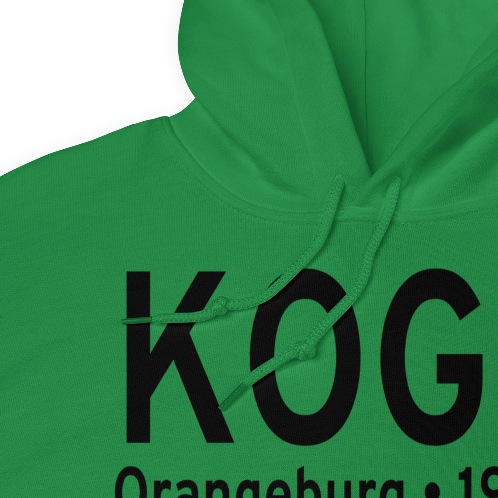 Orangeburg Municipal Airport (KOGB) ICAO Hoodie Sweatshirt 