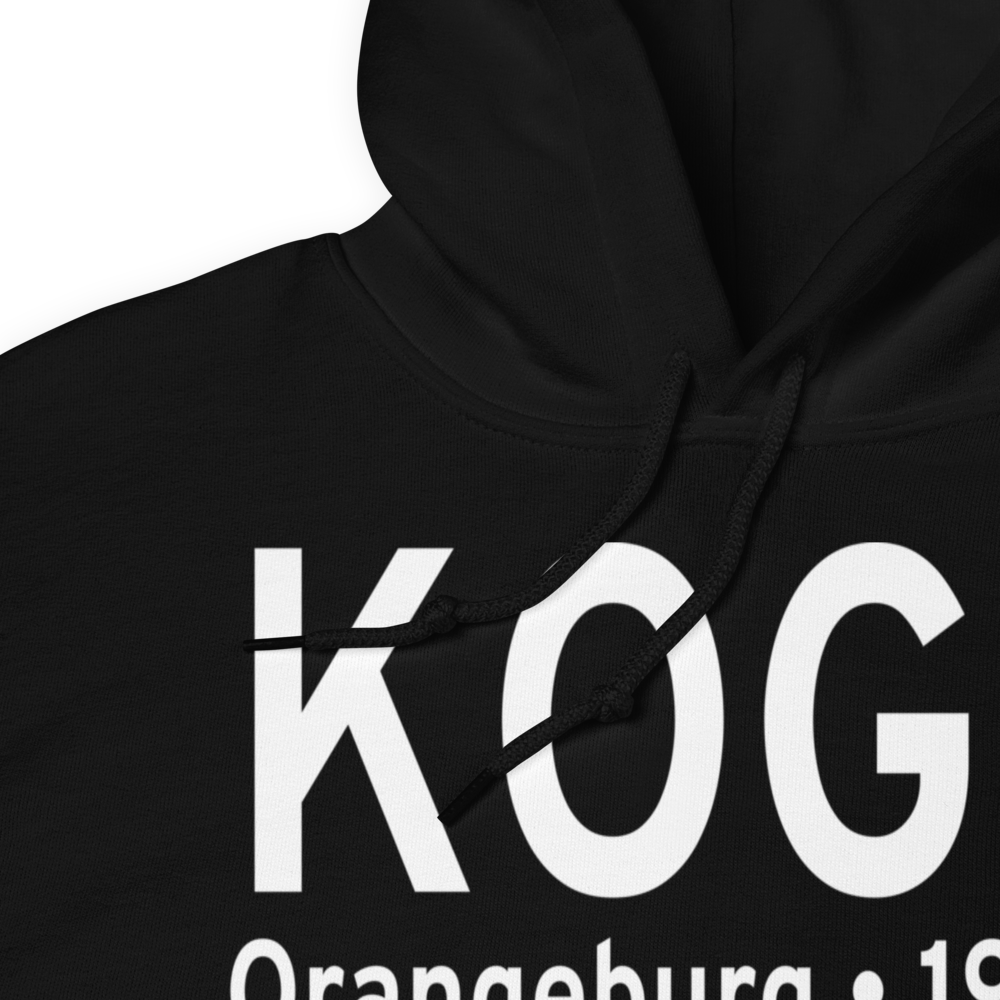 Orangeburg Municipal Airport (KOGB) ICAO Hoodie Sweatshirt 