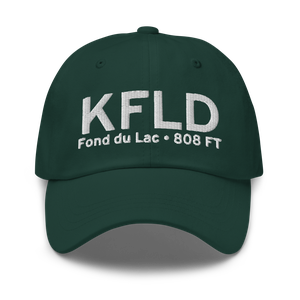 Fond du Lac County Airport (KFLD) ICAO Hat