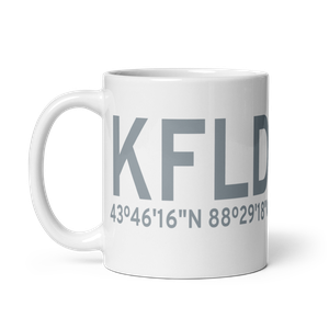 Fond du Lac County Airport (KFLD) ICAO Mug