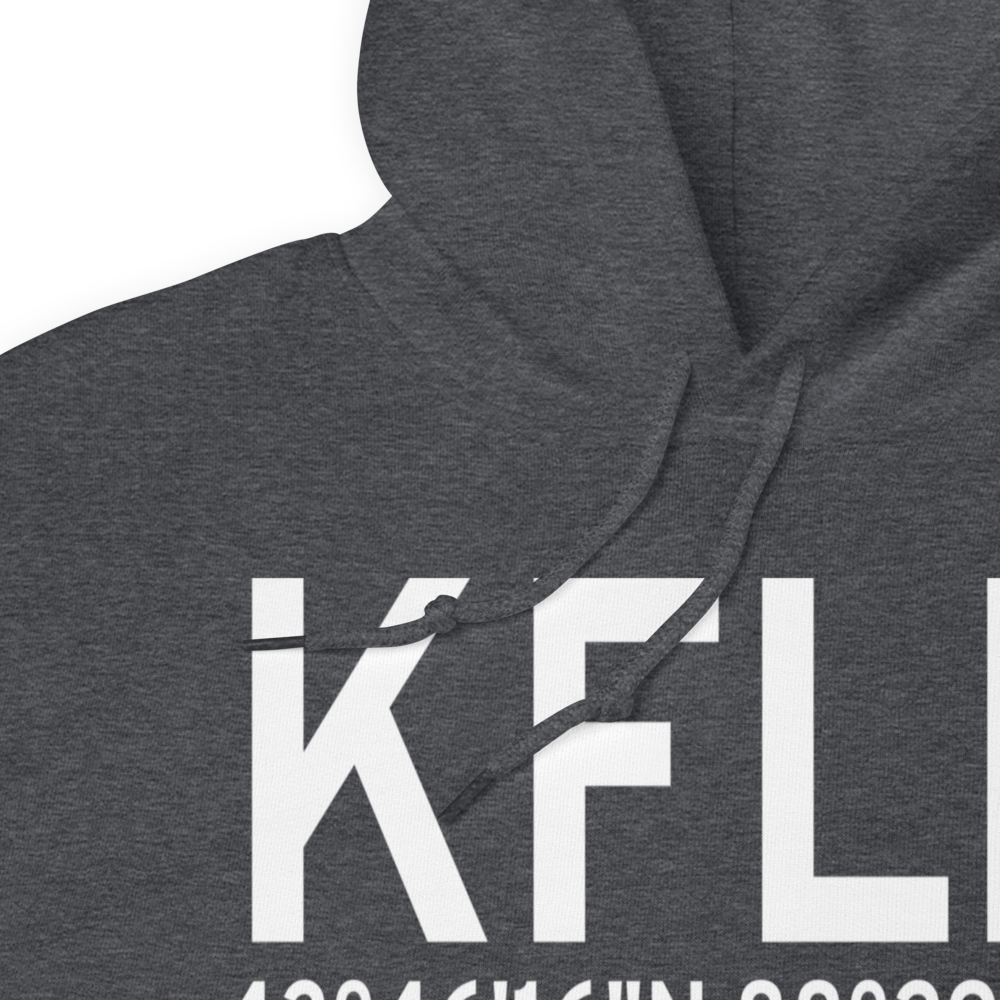 Fond du Lac County Airport (KFLD) ICAO Hoodie Sweatshirt 