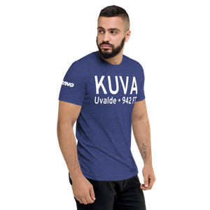 Garner Field (KUVA) ICAO Tri-blend T-Shirt